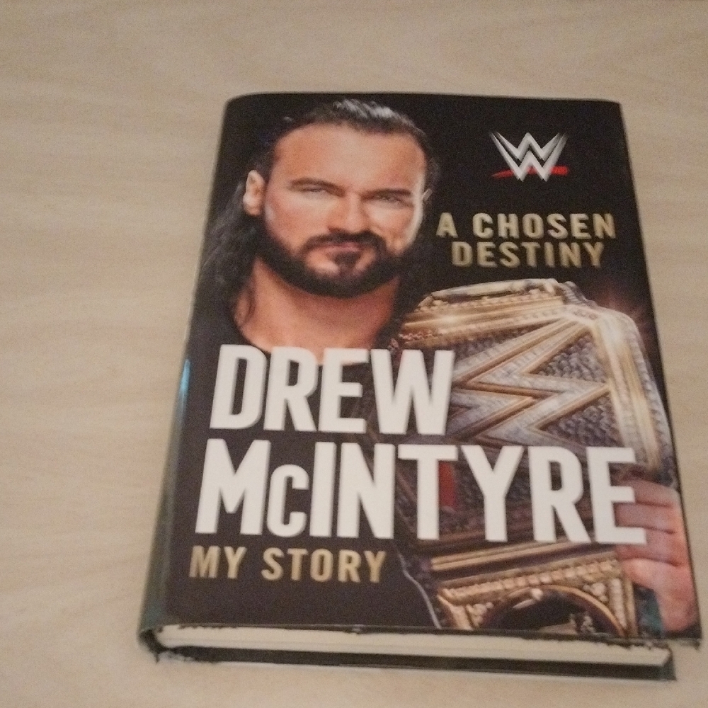 WWE A Chosen Destiny Coffee Table Book - Black and Gold